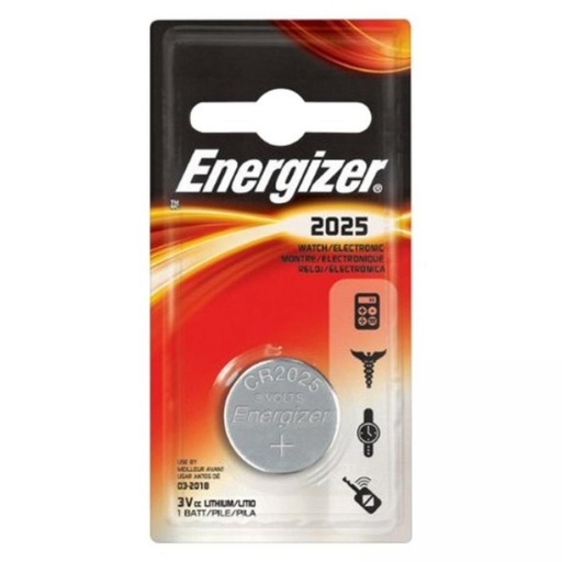 [656] PILA ALCALINA 3V "Cr2025" (BP5) ENERGIZER