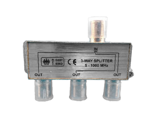 [ZETV0035] DERIVADOR PLUS 3 TV BAJA PERDIDA 5-1000 Mhz ZELTA