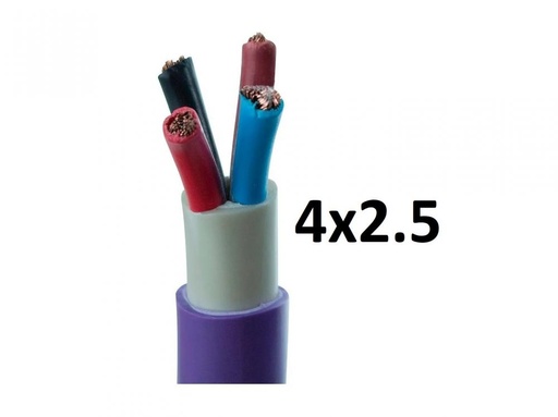 [SUB4X2,5NASE] ROLLO CABLE SUBTERRANEO 4X 2,5 NASELLO