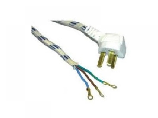 [3008] CABLE PARA PLANCHA CON TERMINAL OJAL KW