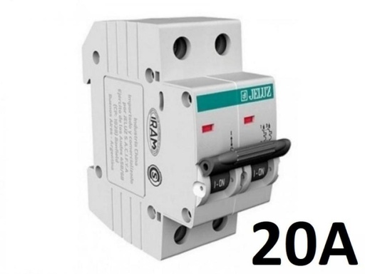 [JG-C22030] TERMICA BIPOLAR 2x 20A 4,5KA JELUZ