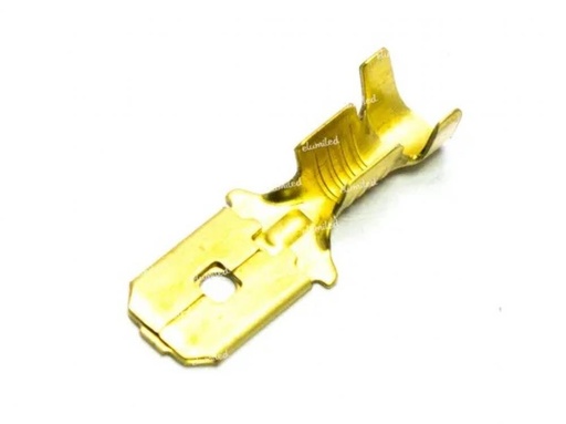 [LT0606] TERMINAL PALA MACHO 6,3mm FUSSE