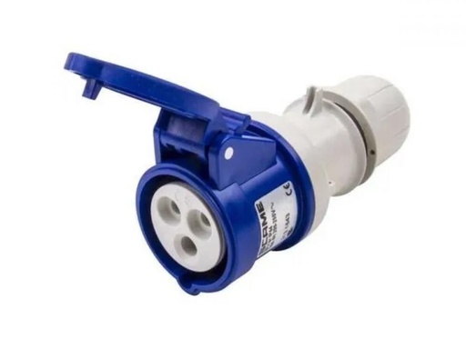 [KL7431642] FICHA INDUSTRIAL MOVIL HEMBRA 2x 16A + T KALOP