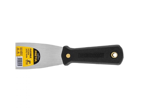 [21515] ESPATULA FLEXIBLE CON MANGO DE POLIPROPILENO 50mm TRUPER