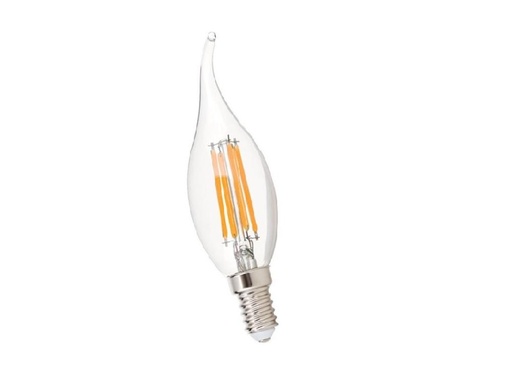 [C35-E14-F4WW] LAMPARA LED VELA DIMERIZABLE 4W E14 LUZ CALIDA TBCIN