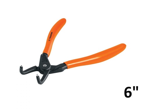 [17362] PINZA CURVA PARA ANILLOS 6" TRUPER