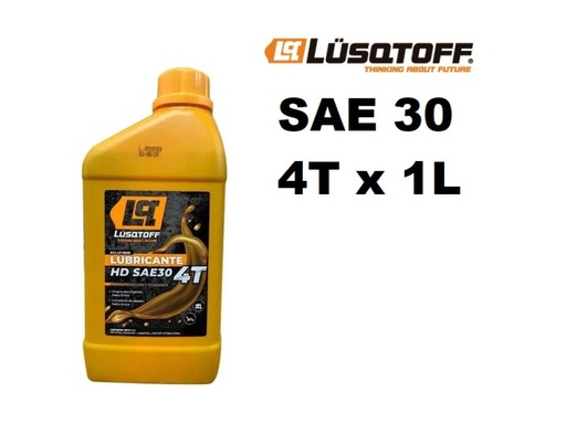 [ACL4T1000-LUSQTOFF] ACEITE LUBRICANTES SAE30 MOTORES 4T X 1L LUSQTOFF