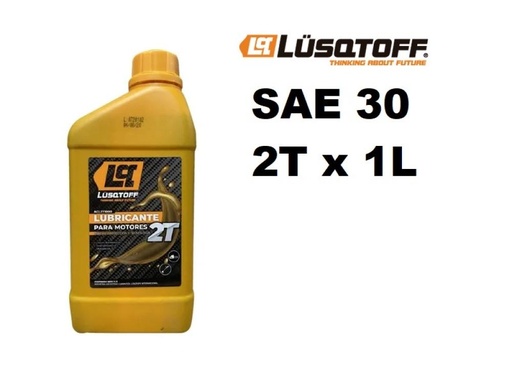 [ACL2T1000-LUSQTOFF] ACEITE LUBRICANTES SAE30 MOTORES 2T X 1L LUSQTOFF