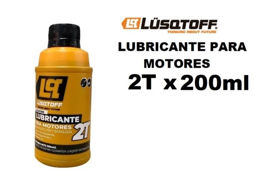 [ACL2T200-LUSQTOFF] ACEITE LUBRICANTES SAE30 MOTORES 2T X 200CC LUSQTOFF