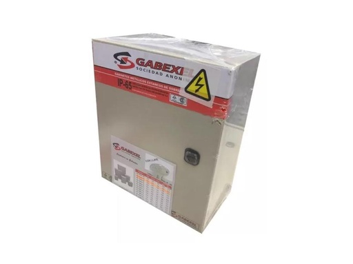 [GC0450300100CE] GABINETE META EXTERIOR IP65 450X300X100 30M GABEXEL