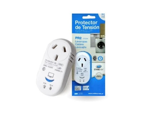 [PR6] PROTECTOR DE TENSION ENCHUFABLE MICROONDAS HORNO CAFETERA LIGHT HOUSE