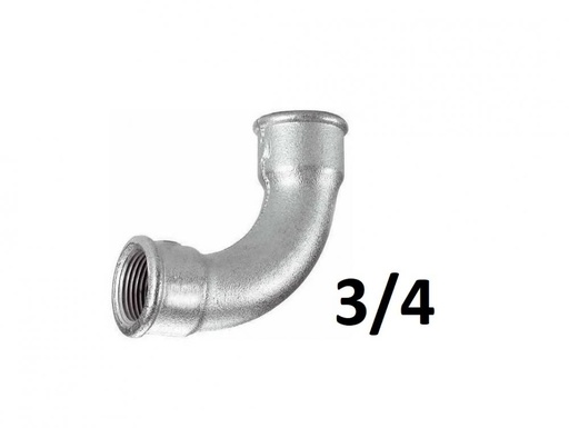 [AGHCUPL02] CURVA HIERRO 3/4" AG