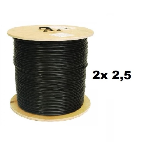 [BTPR2X2,5WIRE] BOBINA CABLE TIPO TALLER 2x 2,5 WIREFLEX
