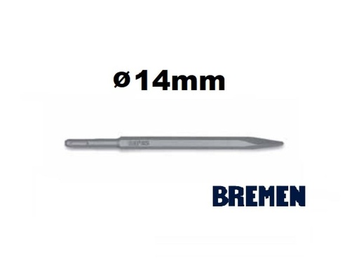 [3180-BREMEN] SDS PLUS CINCEL EN PUNTA ø14 (250mm) BREMEN