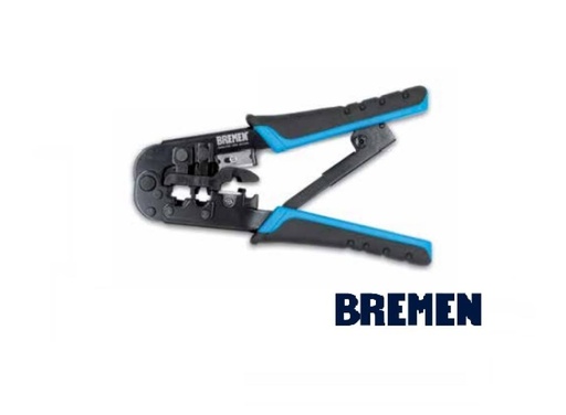[6543-BREMEN] CRIMPEADORA para TERMINALES (RJ11-RJ12-RJ45) BREMEN