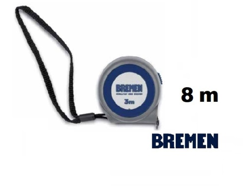 [7614-BREMEN] Cinta Metrica QA 8mx25mm BREMEN