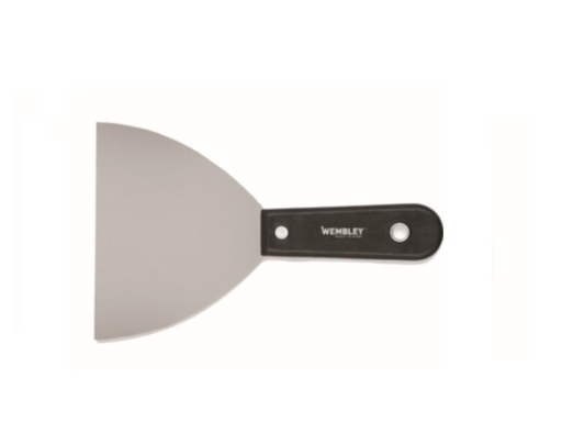 [7962-BREMEN] ESPATULA WEMBLEY Mango Plastico Rojo ( 25) 1" BREMEN