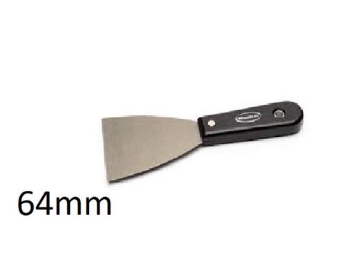 [7965-BREMEN] ESPATULA WEMBLEY Mango Plastico Rojo ( 64) 2½" BREMEN