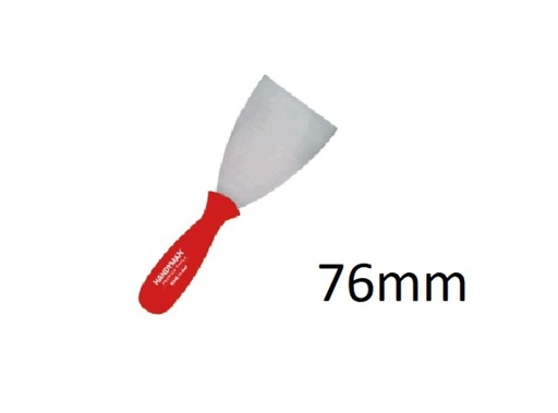 [7966-BREMEN] ESPATULA WEMBLEY Mango Plastico Rojo ( 76) 3" BREMEN