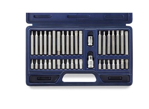[2978-BREMEN] JGO.PUNTAS Torx/Allen/Multi-Estria x 40 Pzs BREMEN