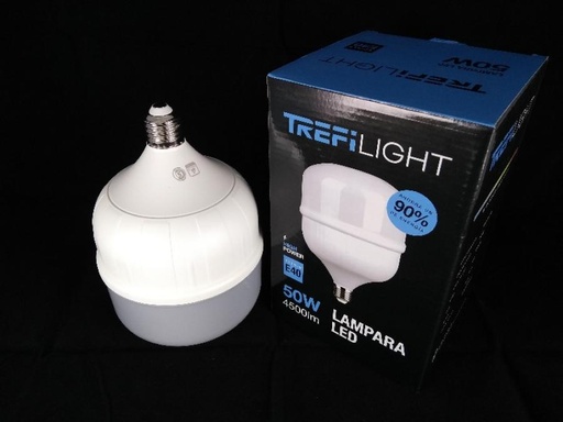 [IM1302004-TREFI] LAMPARA LED HI-POWER 50W E27 LUZ DIA TREFI