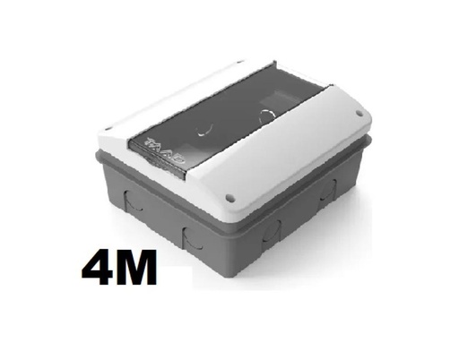 [I-9200] CAJA TERMICA PVC EMBUTIR 4M CON TAPA TAAD