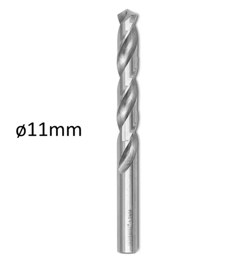 [6309-BREMEN] MECHA HSS (Acero Rápido) ø 11.00mm [ 5 unid] BREMEN