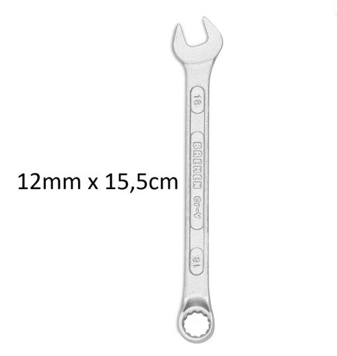 [3509-BREMEN] LLAVE COMBINADA mm 12 PROFESIONAL BREMEN